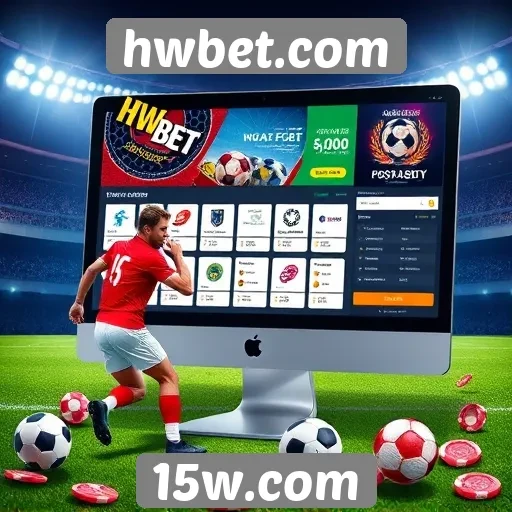 Interface do hwbet.com atrai novos usuários